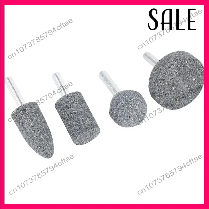 -A12R 연마석 포인트 세트 연삭 휠 연마 헤드 비트(1/4인치 생크 포함) 7개 연삭석