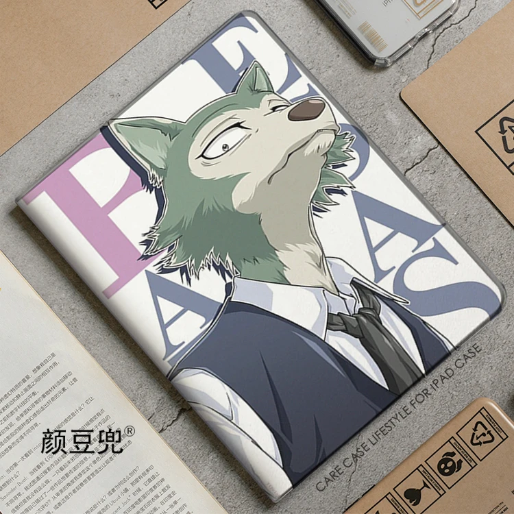 

BEASTARS Anime Legoshi Case For iPad 10.2 7th 8th Air 5 3 Mini 5 6 Case Luxury Silicone For iPad Air 4 iPad Pro11 Case