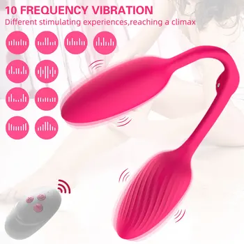 Small Order 10 Frequency Vibrating Egg Kegel Ball Remote Control G-Spot Vaginal Stimulator Anal Plug Butt Plug Erotic Sex Toys for Couple 10 Frequency Vibrating Egg Kegel Ball Remote Control G Spot Vaginal Stimulator Anal Plug Butt Plug