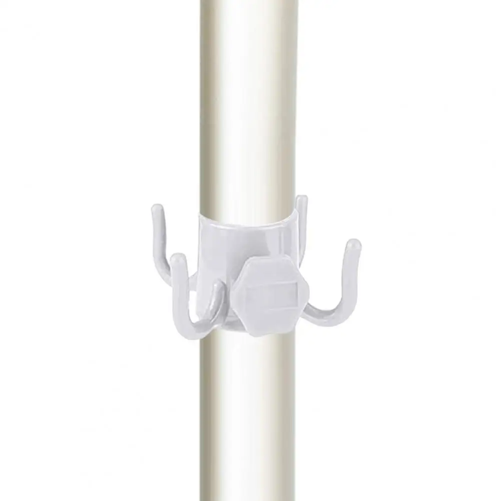 Umbrella Hooks 1PC Beach Umbrella Hook Nail Four Foot Hook Adjustable Plastic Umbrella For Towels Bags Hats Camping Outdoor Tools