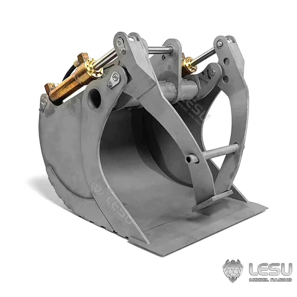 

LESU запасные части, ковш захвата для экскаватора Toucan 1/14 RC ET35, запчасти для гидравлических строительных автомобилей TH21580