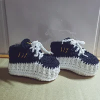 Infant Baby Shoes Cotton Knitted Newborn Girl Boy Boots Fashion Solid Warm Toddler Kid Slip-On Bed Shoes Handmade 2
