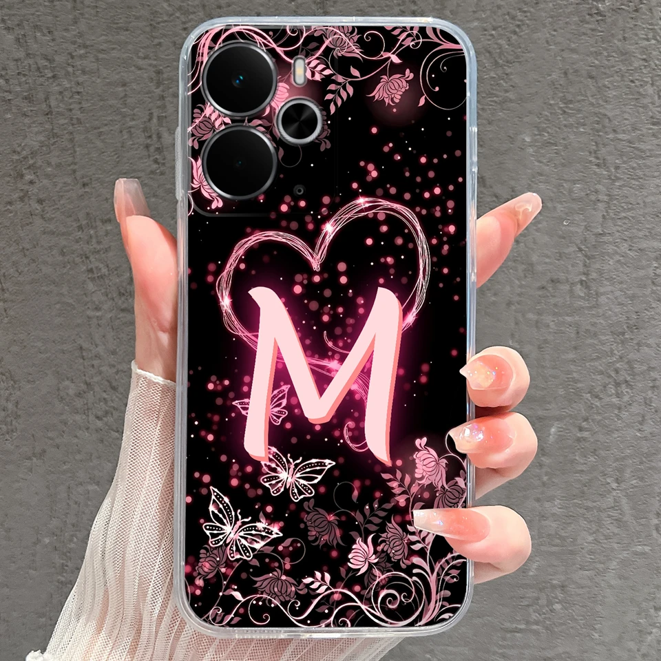 Sparkling Butterfly Shockproof Non-slip Transparent Phone Case Housing
