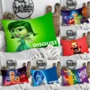 Disney Inside Out 2 Cartoon Print Pillowcase Cute Funny Happy Sad Angry Pillow Pillowcase Children's Room Home Decoration Gift 1