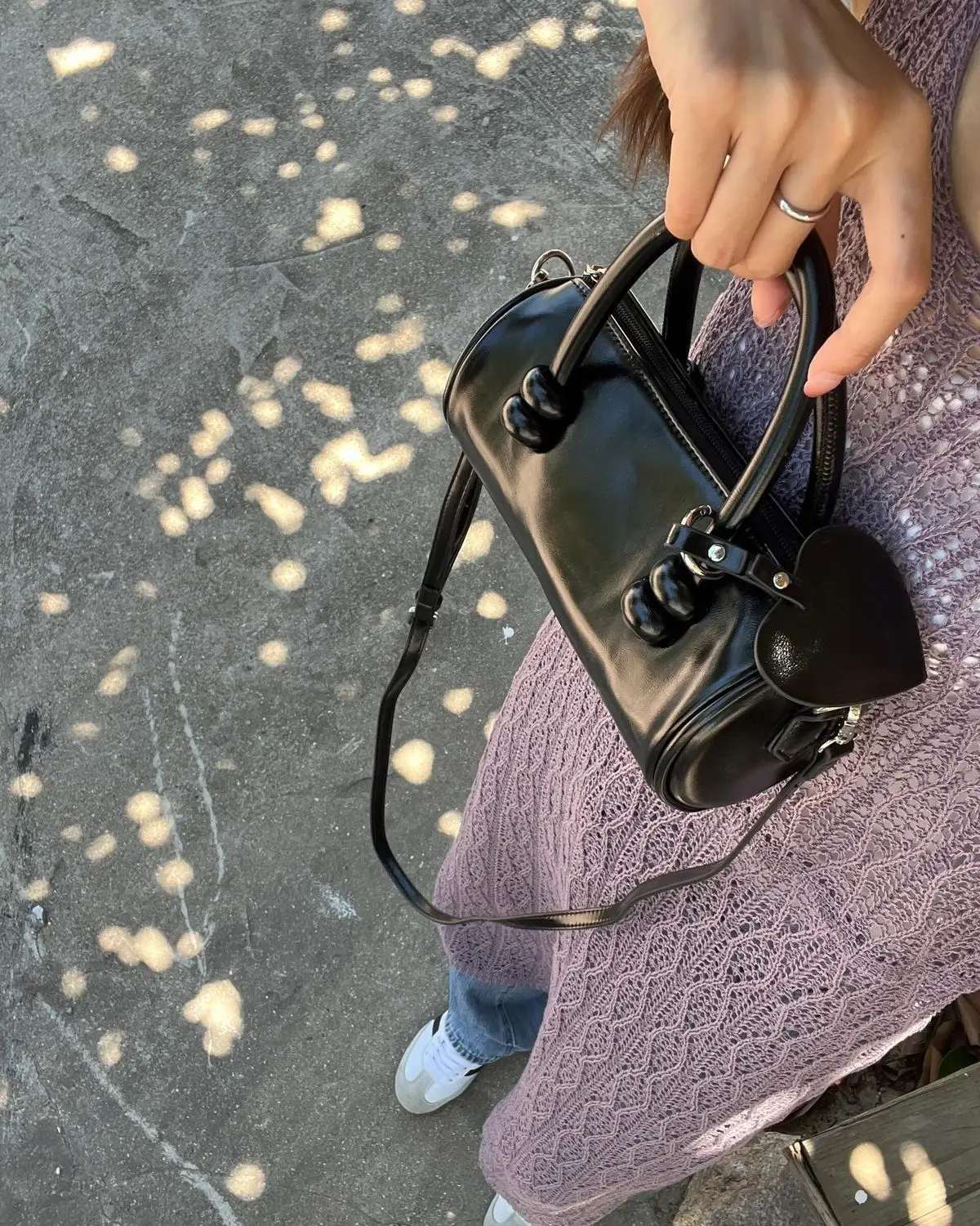 JIAERDI Vintage Pu Leather Black Messenger Bag Women New Retro Handle  Crossbody Bags Ladies Boston Pillow Y2k Handbag Aesthetic