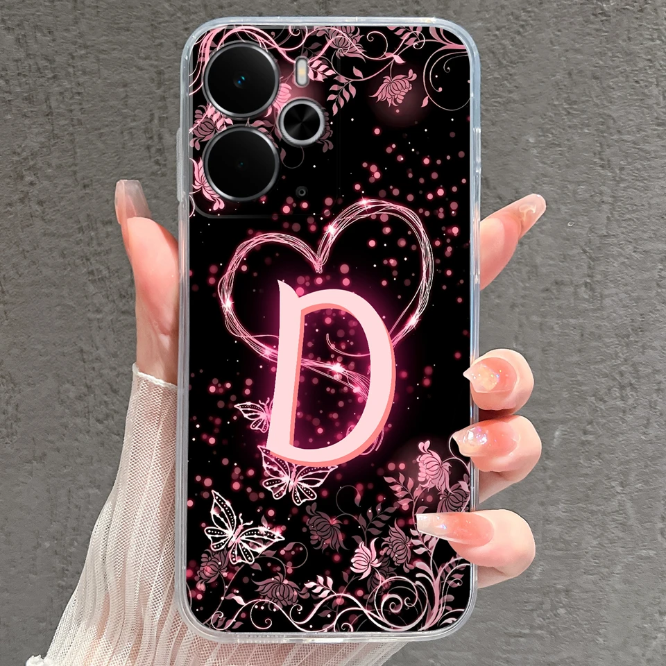 Sparkling Butterfly Shockproof Non-slip Transparent Phone Case Housing