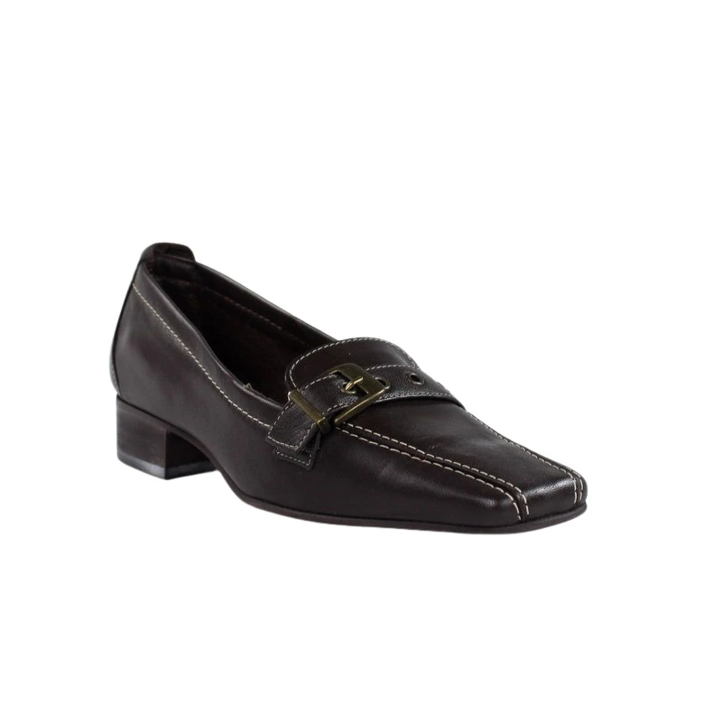 Zapatos hechos en España. Piel cuero . mujer marrones . Zapatos mujer .t104x|Zapatos de tacón de mujer| - AliExpress