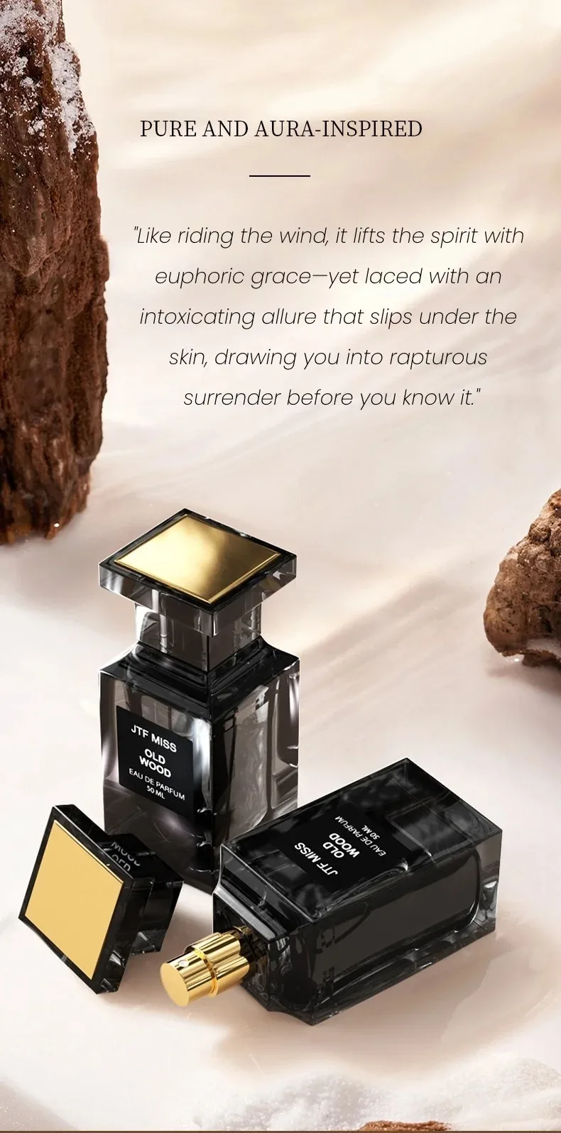 Elegant Women’s Perfume Bottle & Gift Box – Multi-Material Crystal, Glass, Ceramic,... - SKU PGBB1116 - UGI Packaging