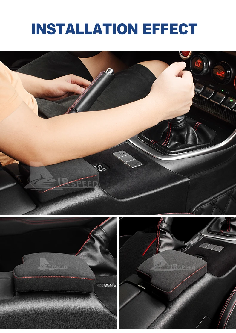 Auto Knie Pad Für Subaru BRZ Toyota GR 86 2021 2022 2023 2024 Pad Unterstützung Kissen Schutzhülle Speicher Schwamm Innen zubehör – Detail 9