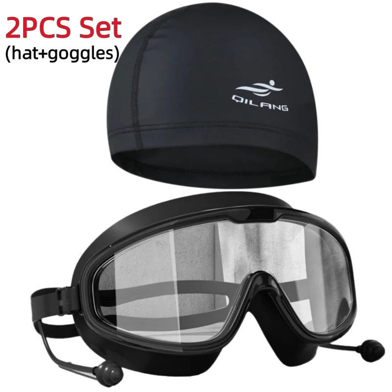 Ultimate Wide View Anti-Fog UV Protection Swimming Goggles