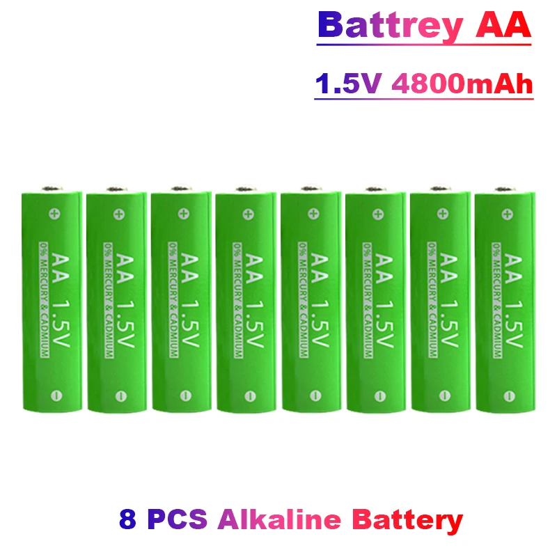 Batteria Ricaricabile Aa 4800Mah1.5V Batteria Aa Adatta Per Telecomandi Giocattolo E Altro Pilha Recarregavel Aa Pilas Recargables