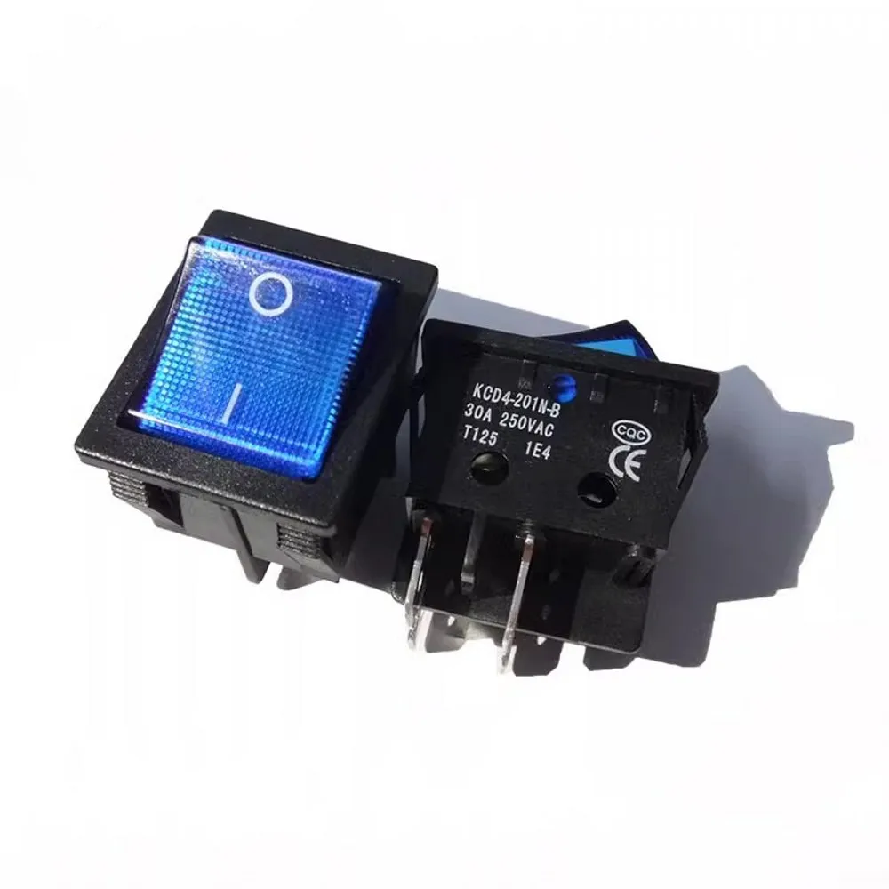 20PCS, 30A 250V AC Hohe Strom, EIN/AUS, Speziell für Schweißmaschine, KCD4, Schweißmaschine Schalter Schiff, Rocker Power-Taste Schalter – Detail 14