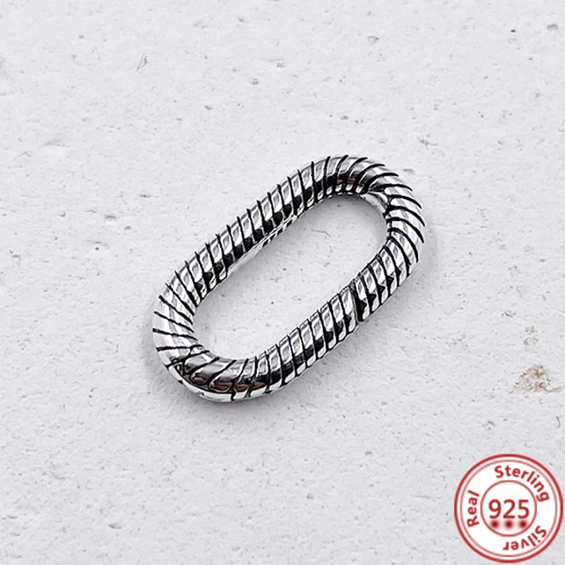 925 Sterling Silver Me Bracciale Heart Circle Link Beads Fit Original Pandora Charms Me Bracciale Accessori Donna Gioielli Fai Da Te
