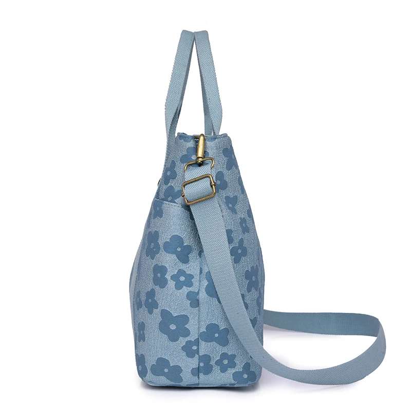 Large Capacity Nylon Bag Female Messenger Korean Student Harajuku Japanese One-shoulder Large Bag Tote Bag Designer Handbag