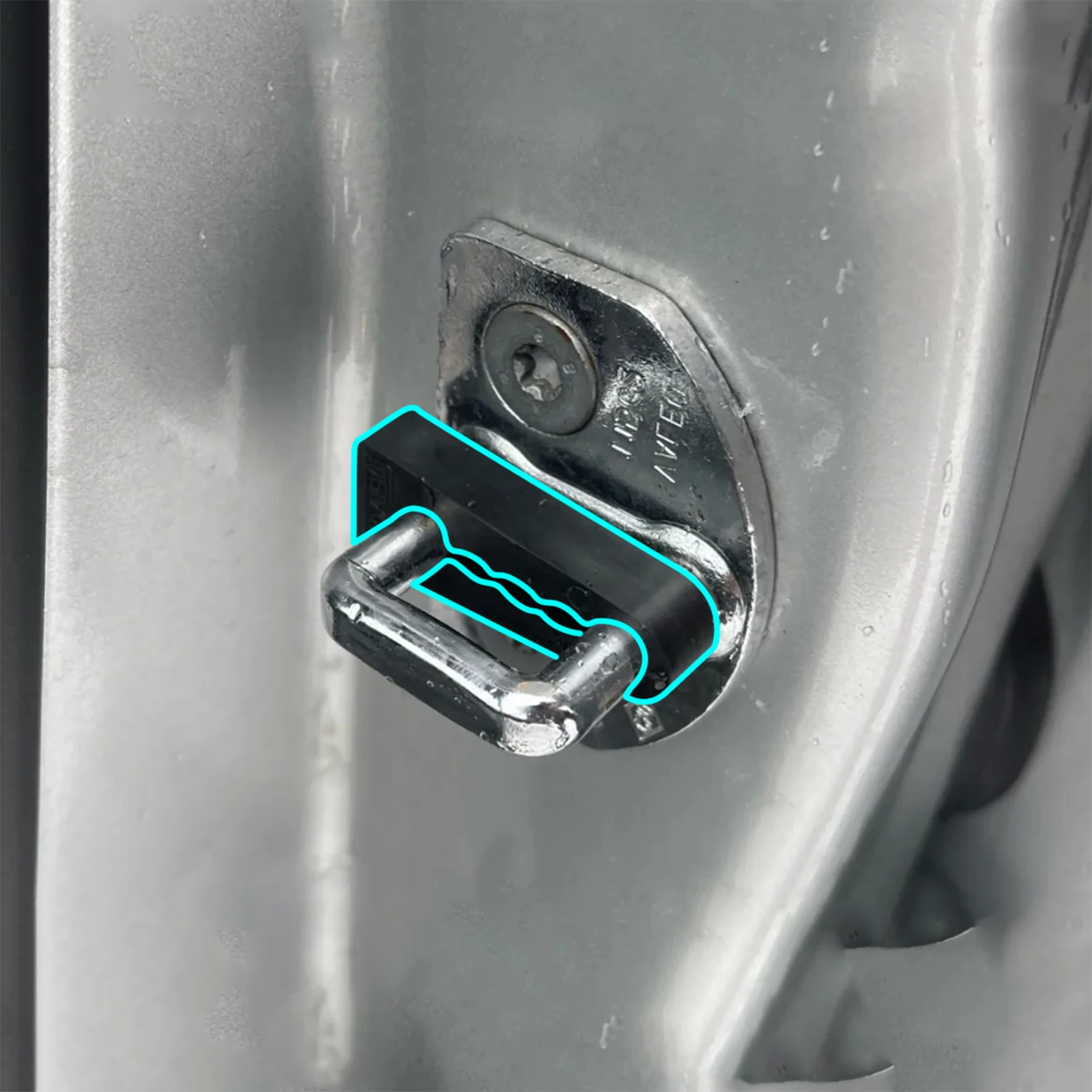 Автомобильный Дверной замок со звуковым ограничителем Буфер Заслонки для Renault Mégane 3 Scenic Laguna Megan 2008-2016, погремушка, остановка, тихий шум, глухой