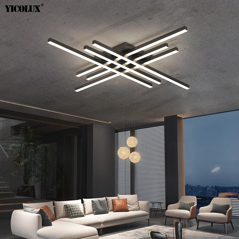 LED Chandelier Lights For Indoor Living Dining Room Bedroom Villa Apartment Hall Kitchen