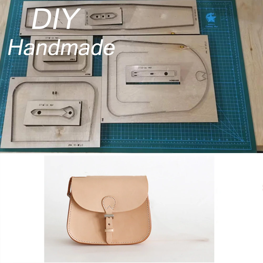 

Knife Mold Laser Cutting Dies Leather Saddle Bag Wooden Cut Dies Diy Handcraft Suitable For Common Die-cutting Machines