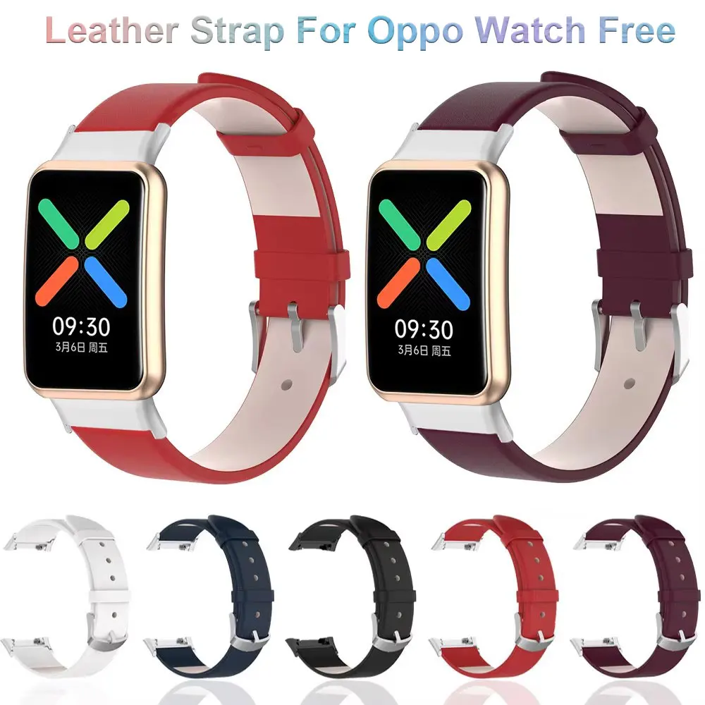 Elegant Leather Watch Strap - Premium Waterproof Replacement Band
