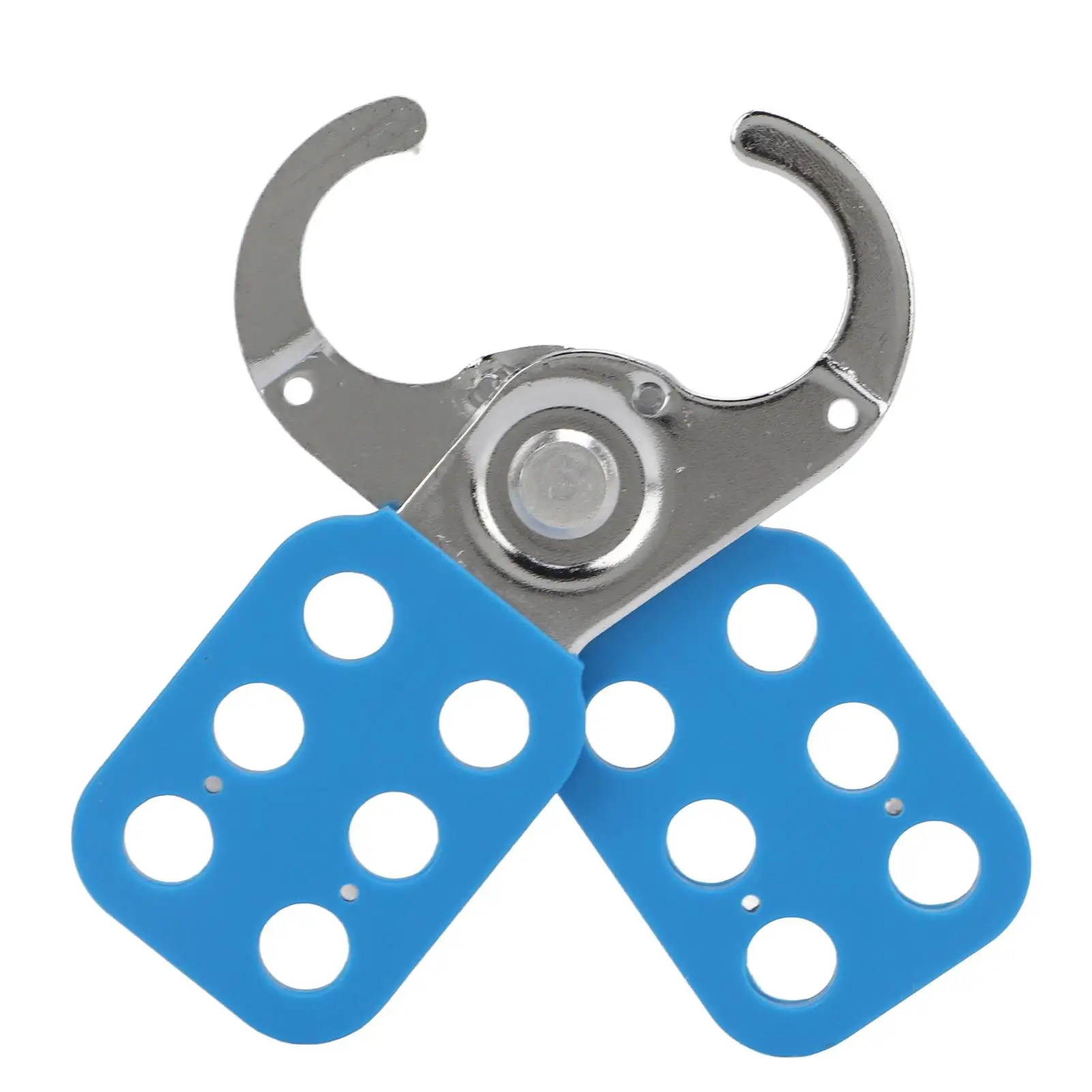 High Security Safety Hasp Lock with 6 Holes-Durable Anti-Rust Lockout Tagout Solution for home and Industry