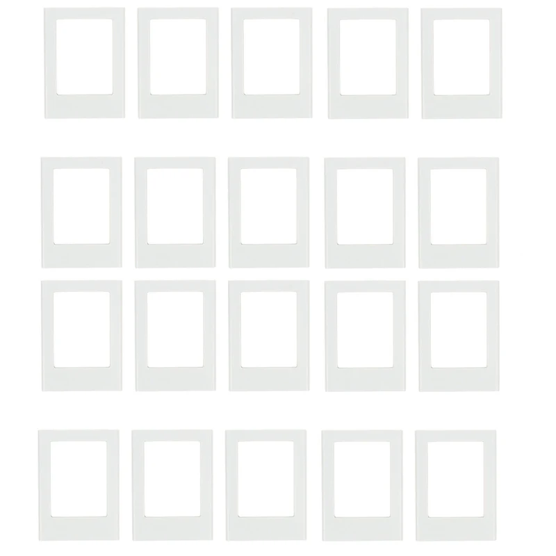 Set of 5/10/20 Colorful 3-Inch Magnetic Photo Frames