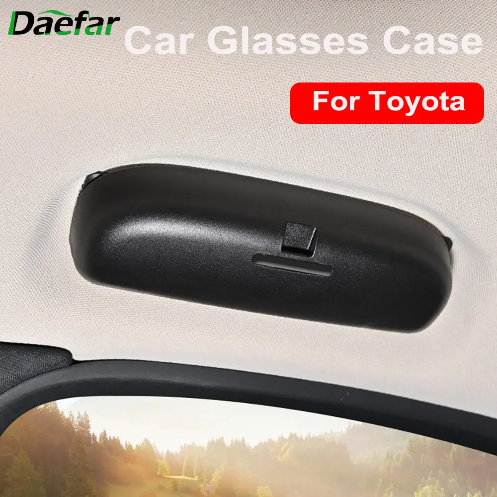 Sunglasses Holder Box Car Glasses Case For Toyota Rav4 Chr Corolla Chr