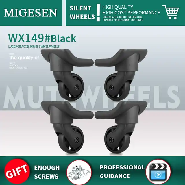 [알리익스프레스] 끊어진 여행의 완벽한 파트너: Samsonite 트롤리 케이스 교체 캐스터