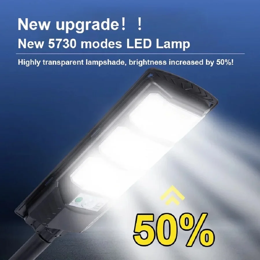 1000W 500000LM Solar Light for Outdoor Solar Lamp Sunlight Motion Sensor Light Remote Control Waterproof Street Wall Yard Lamp 4