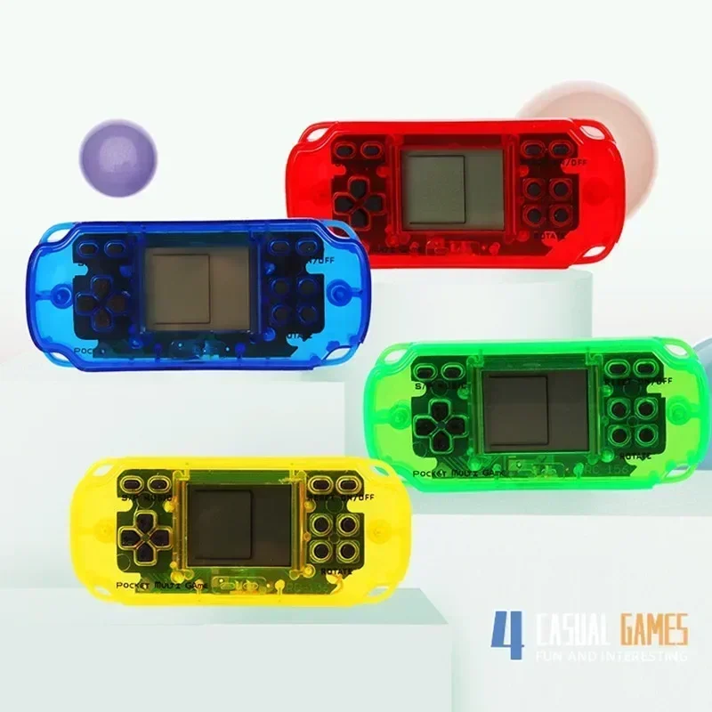ビデオゲームレトロミニハンドヘルドゲーム Amazon | HigoKids ハンドヘルドゲームコンソール 子供用 8