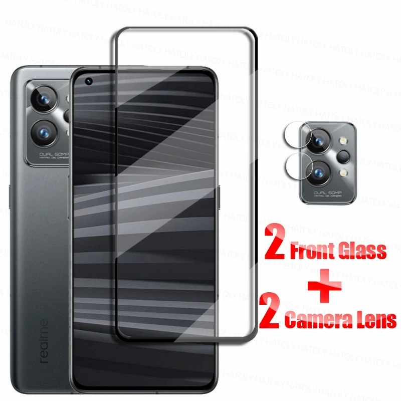 

Стекло с полным покрытием для Realme GT 2 Pro, закаленное стекло Realme GT Neo 2T 2 Pro, защита экрана, Передняя пленка для телефона Realme GT 2 Pro