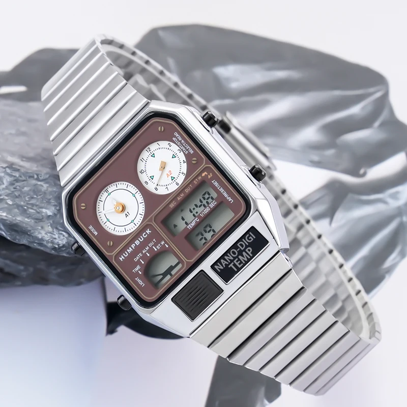 HUMPBUCK Temperature Tracker Watch Classic Design for Timeless Elegance