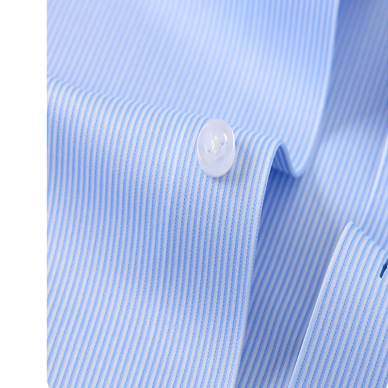Men's seamless high-elastic business slim casual formal wear fashion classic social comfortable breathable short-sleeved shirt