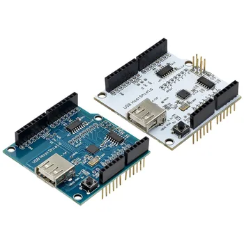 USB Host Shield 2.0 for Arduino For UNO MEGA ADK Compatible for Android ADK DIY Electronic Module Board 1