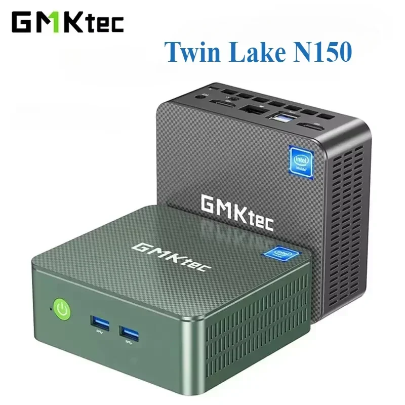 GMKtec G3 Plus Twin Lake N150 MINI PC Windows 11 Pro DDR4 16GB