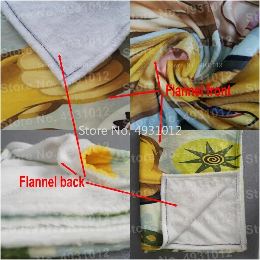 Disney Cartoon Baby Blanket Beauty and Beast Blankets Throw for Bed Sofa Bedspread Bedding Sherpa Blankets Boys Girls Kids Gift 4