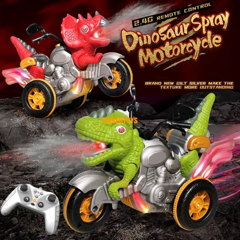 Remote Control Car 2.4g Stunt Rc Dinosaur Car Vehicle Tyrannosaurus Rex