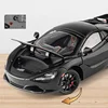 1:24 McLaren 720S Alloy Racing Car Model Diecast Metal Sports Car Model Simulation Sound and Light Collection Childrens Toy Gift 4