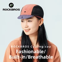 ROCKBROS Summer Cycling Cap Lightweight Breathable Elastic Brim Cap Sun Protection Men Women Outdoor Sports Cycling Fishing Cap 2