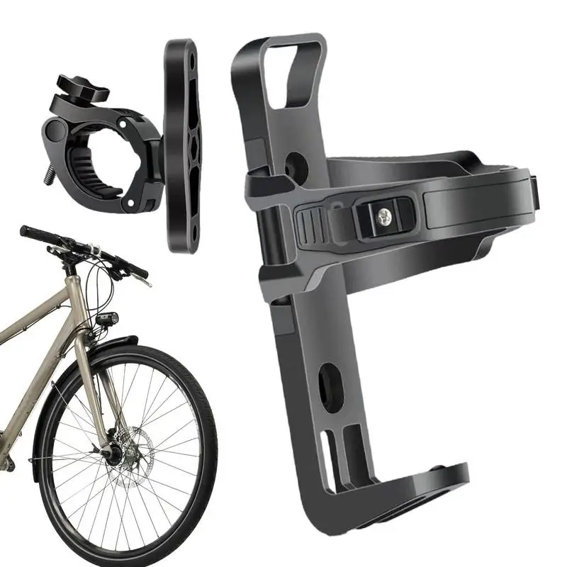 

Bicycle Water Bottle Cage Bike Tube Mounted Water Bottle Holder Adjustable Cage Universal Cycling Accessories Tube Mounted Water