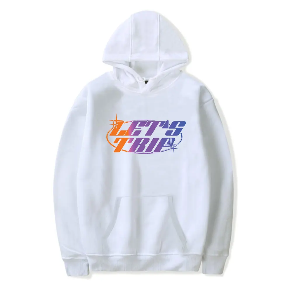 thumbnail image 1 of Sudadera unisex de manga larga con capucha y logotipo de Let's Trip de Sturniolo Triplets, para hombre y mujer, 1 of 5