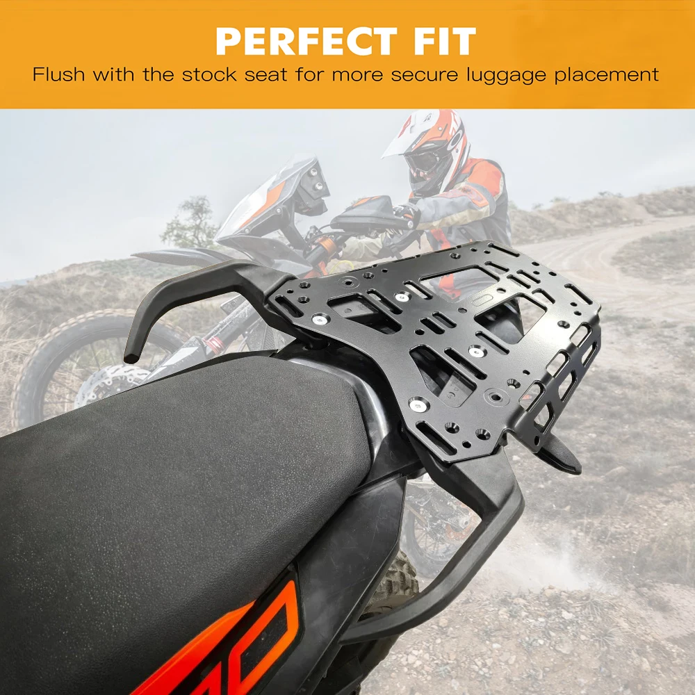 Motorcycle Saddlebag Top Case Rear Luggage Rack Plate for KTM 790