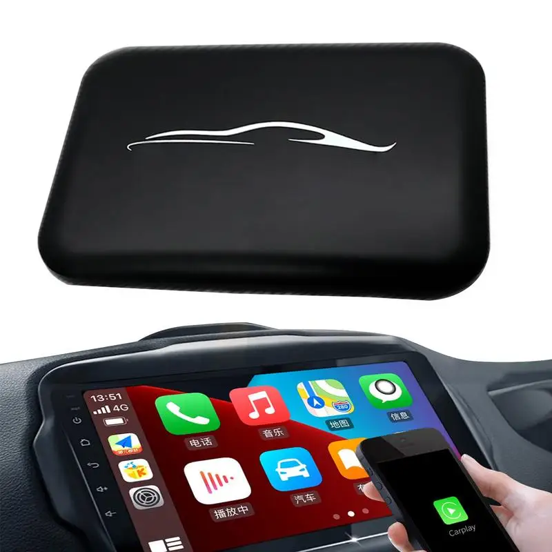 

Car Multimedia Player Wireless Car Play Dongle ForApple Auto Play Adapter Blue Tooth WIFI Receiver Car Radio Airplay