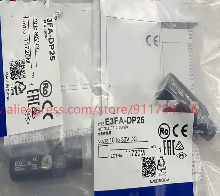 

2pcs New High quality Photoelectric switch E3FA-DN21 E3FA-DN22 E3FA-DP22 E3FA-DP24 E3FA-DP25 E3FA-DN25 E3FA-DP21