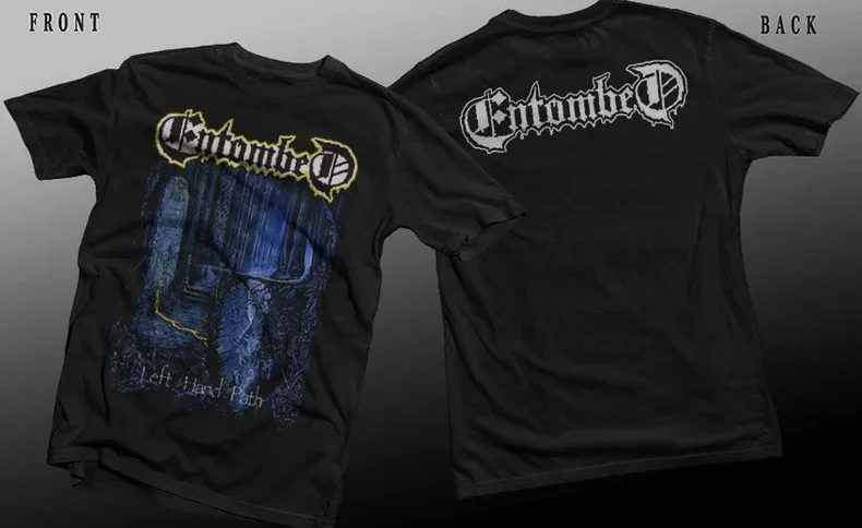 Футболка с левой ручкой ENTOMBED Футболка с левой ручкой ENTOMBED