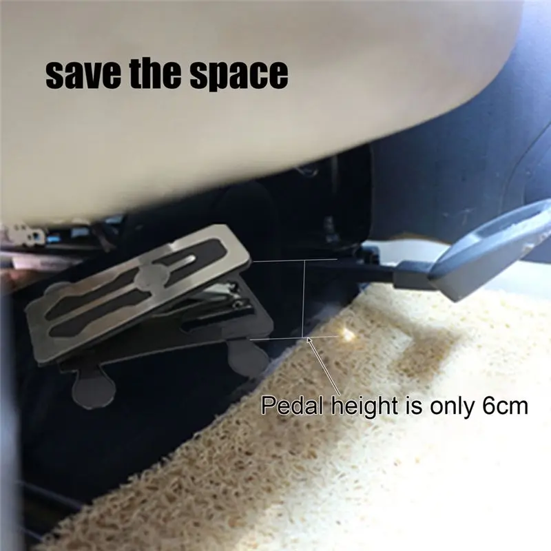 AM-유니버설 듀얼 브레이크 자동차 승객용 우측 브레이크 세트, 학생 운전 교육용 브레이크 페달 세트