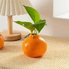 Modern Decorative Vases Centerpieces Tangerine Shaped Ceramic Vases Minimal Art Flower Vases for Living Room Home Decors 1