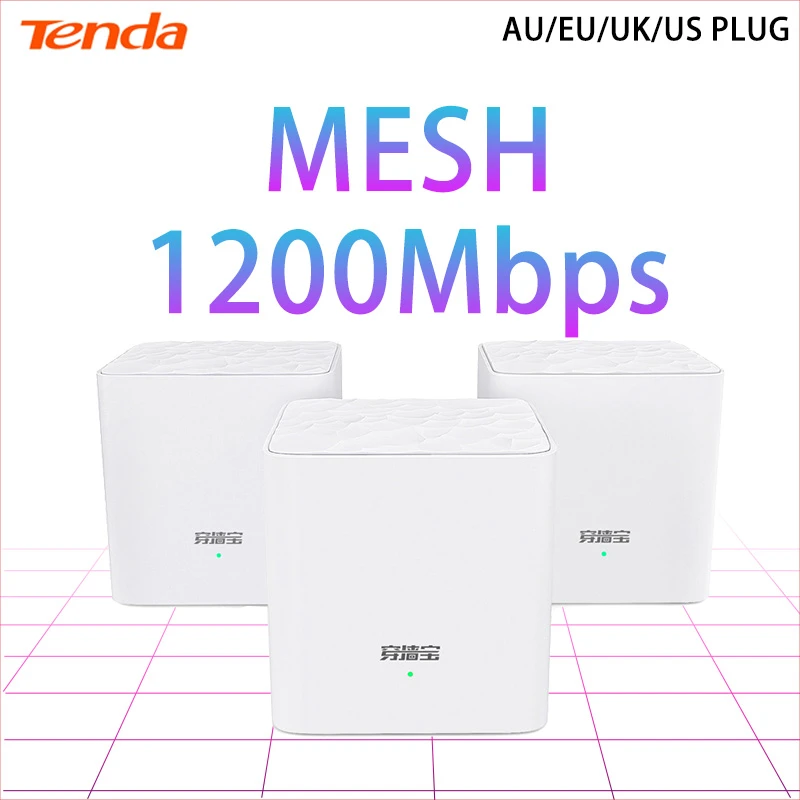 Tenda Nova Mw3 Wifi Router Ac1200 Dualband For Whole Home Wifi