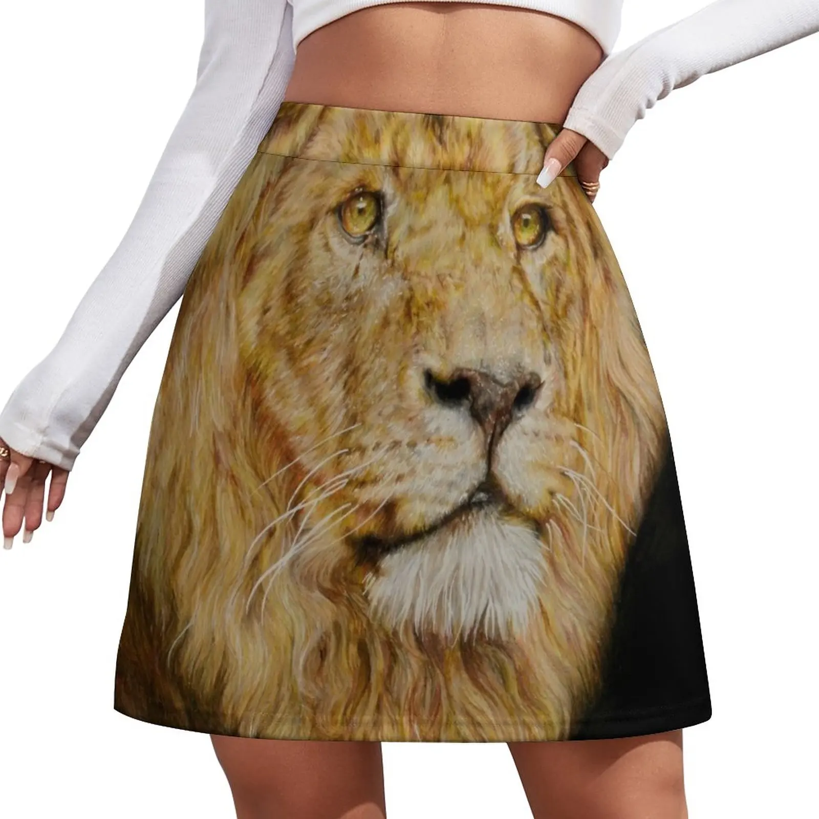 

Lion Mini Skirt summer clothes Summer women's clothing clothes