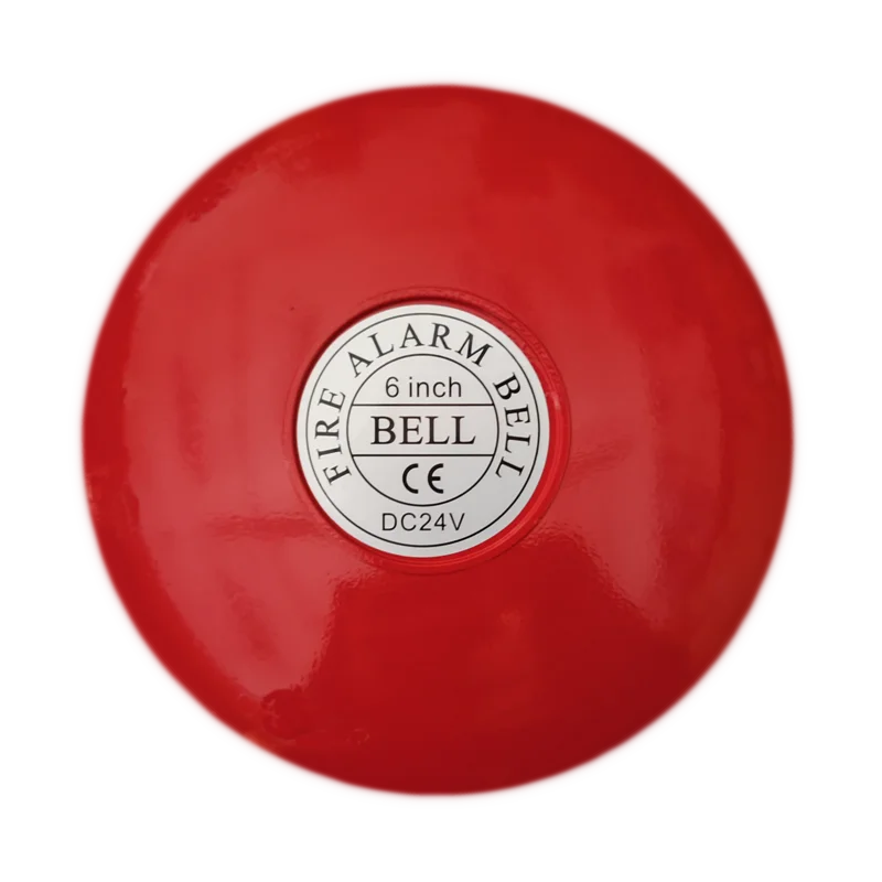 Fire alarm bells DC24V 6 inch Bell Electric fire bell for fire alarm security sytem