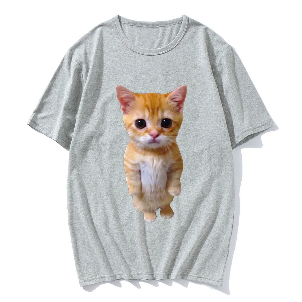 S2c8ce33e7f7144329a3be0024c18b3adF Funny El Gato Meme Sad Crying Cat Munchkin Kitty 3D Print Women Casual T-Shirt Summer Harajuku T Shirts Casual Fashion Clothes