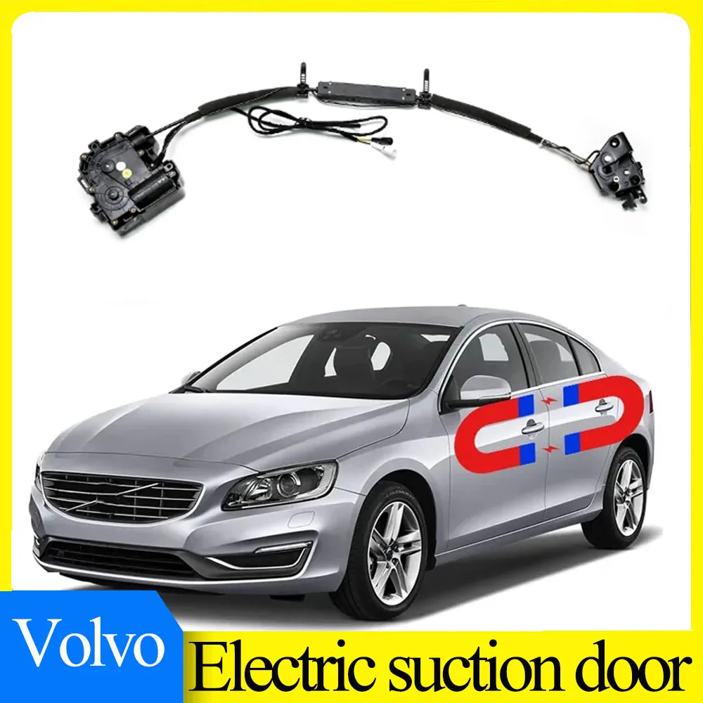 

For Volvo S60L Electric suction door refitted automatic locks Car Intelligence Soft Close accessory tools dedicated